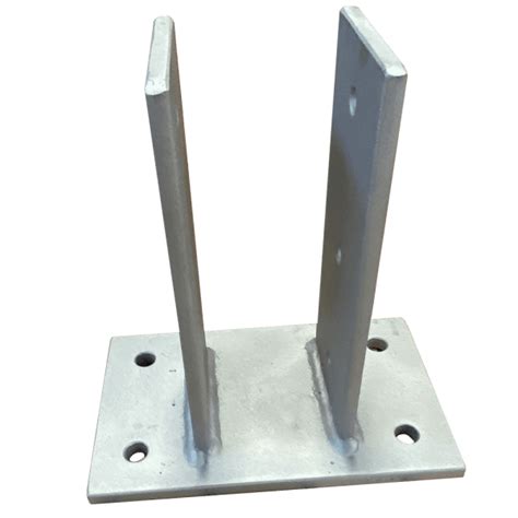 Heavy Duty Post Brackets - Post Shoes - Contemporary Fencing