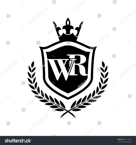 Wr Logo Stock Vector (Royalty Free) 615714278 | Shutterstock