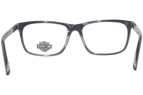 Harley Davidson HD0975 020 Eyeglasses Men's Grey/Crystal Full Rim 57-17 ...