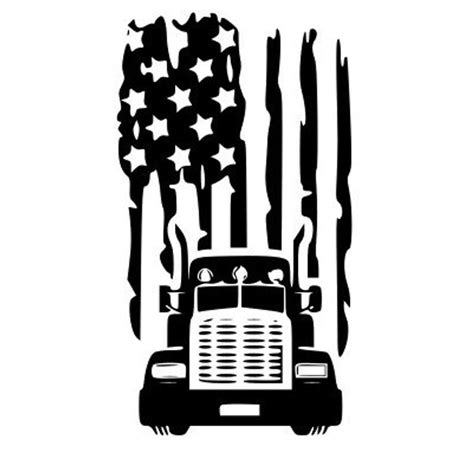 American Flag Semi Truck Svg | Images and Photos finder