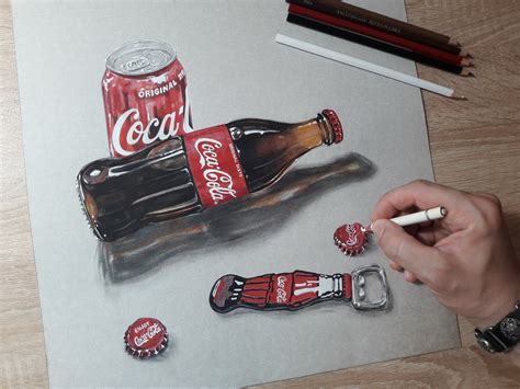 Coca Cola Bottle Drawing at GetDrawings | Free download