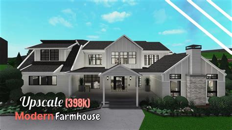 Roblox Bloxburg Modern Farmhouse