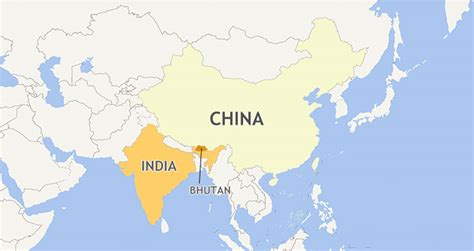 Where Is Bhutan In India Map? Bhutan India Map, 59% OFF