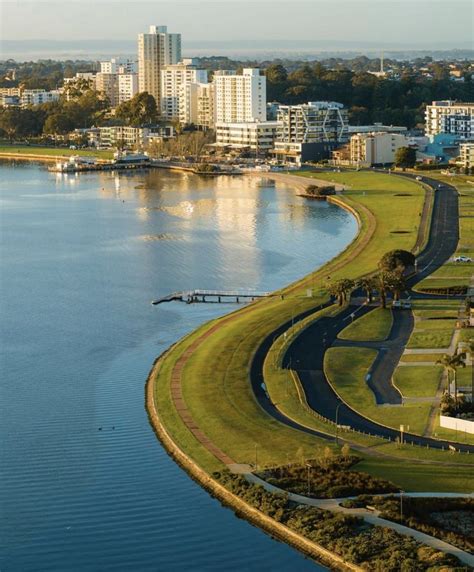 South Perth Foreshore | City view, Western australia, Perth