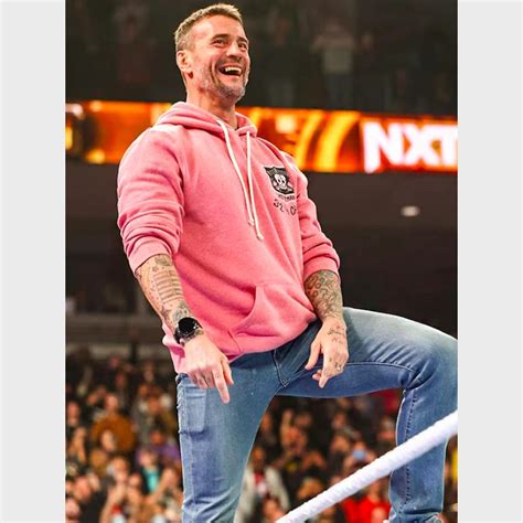 Bret Hart Pink Hoodie | Cm Punk Hitman 32 Time Champ Hoodie