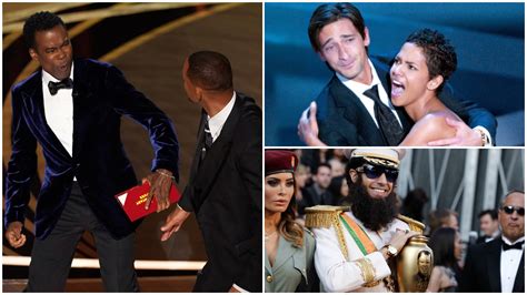 Five of the most shocking and memorable Oscars moments | ITV News