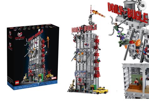 LEGO 76178 Marvel Spider-Man Daily Bugle Set For Adults ...