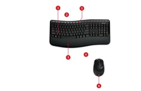 Wireless Comfort Desktop 5050 | Microsoft Accessories