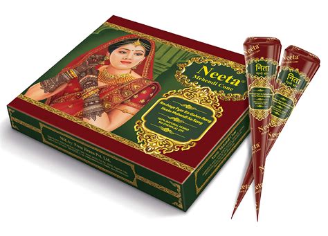 Buy Mehandi Cone 12 Piece Mehendi Cone For Hand Designing Online at ...