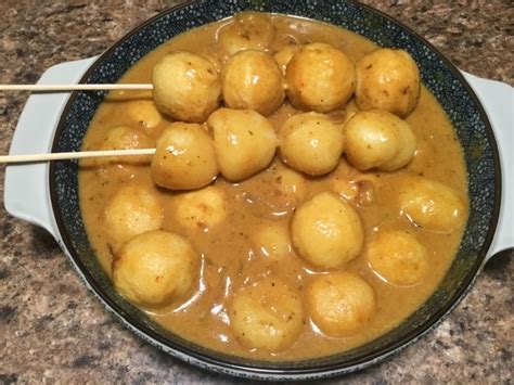 Hong Kong Curry Fish Balls - STONED SOUP