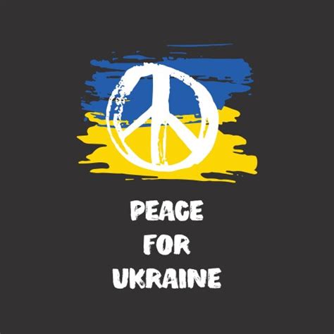 Pray for ukraine concept of praying peace Vector Image