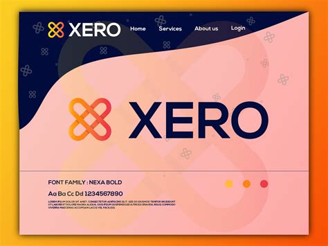 xero letter mark logo design by jahangir hussain on Dribbble