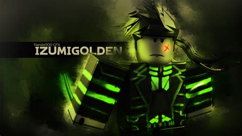 A Roblox GFX by nanda000 for IzumiGolden AGAIN by NandaMC on DeviantArt