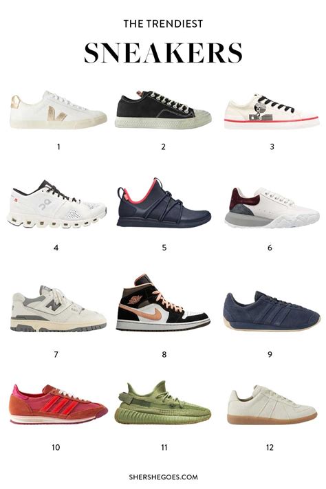 The 6 Trendy Sneakers You Can't Miss! (2021) | Trendy womens sneakers, Casual shoes women ...