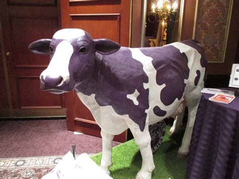 Purple Cow Sighting | Rotary Botanical Gardens