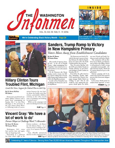 The Washington Informer - February 11, 2016 by The Washington Informer ...