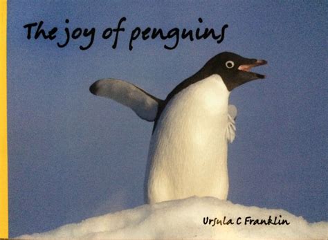 Penguin quote book 'The joy of penguins' - f4 Inspirational Images