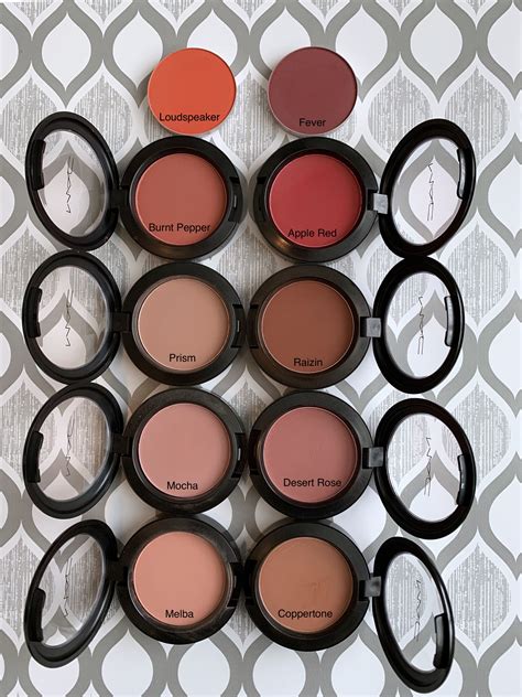 MAC Matte Blushes in 2021 | Matte blush, Blush swatches, Blush