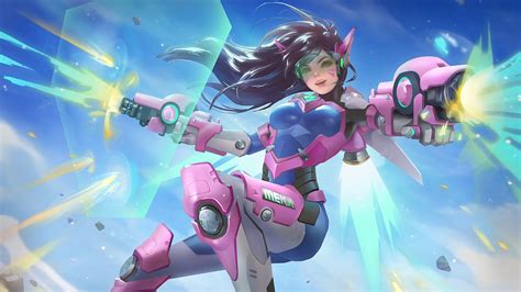 1920x1080 Resolution D.Va Overwatch Game 1080P Laptop Full HD Wallpaper ...