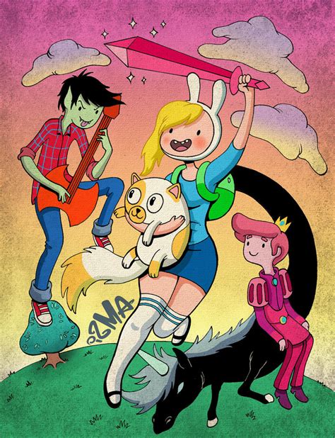 Adventure Time with Fionna and Cake by ismaComics on DeviantArt