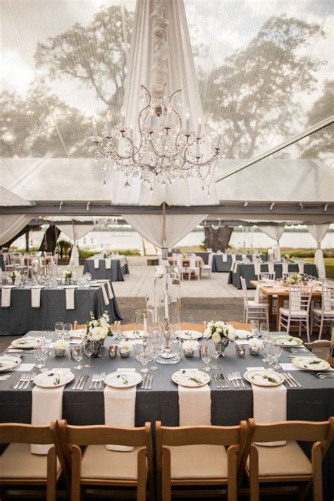 Tablecloths: Mackenzie, I really like this color gray on the tablecloth as well as how they did ...