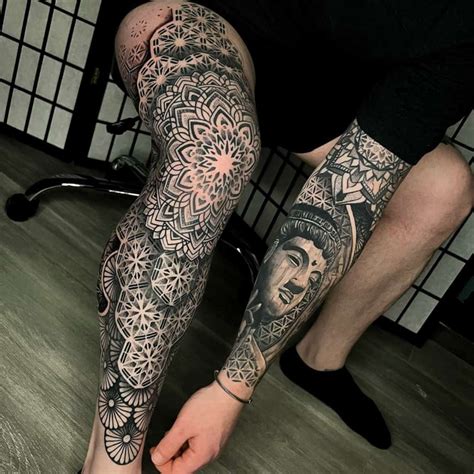 Discover 88+ tessellation geometric tattoo sleeve super hot - in.coedo.com.vn