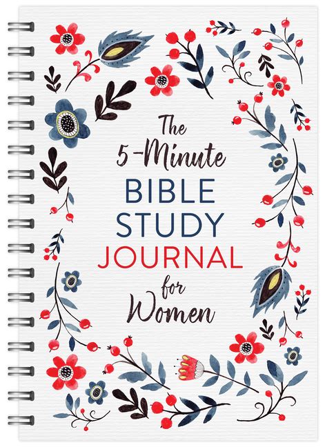 5-Minute Bible Study: The 5-Minute Bible Study Journal for Women (Other) - Walmart.com