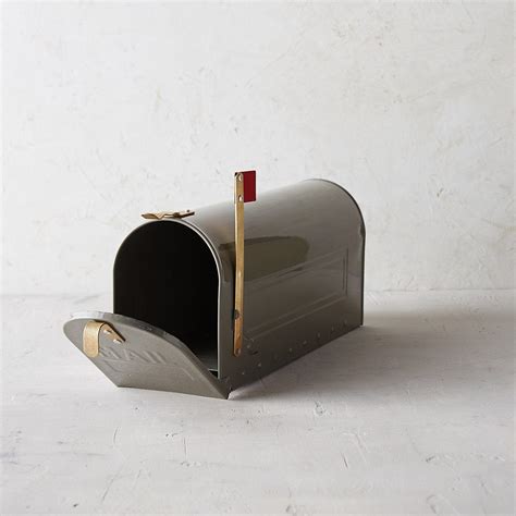 Galvanized Steel Mailbox | Steel mailbox, Traditional mailboxes ...