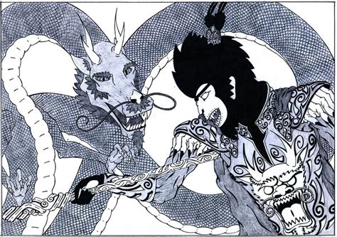 Monkey king vs Dragon by Curvy-tribal on DeviantArt