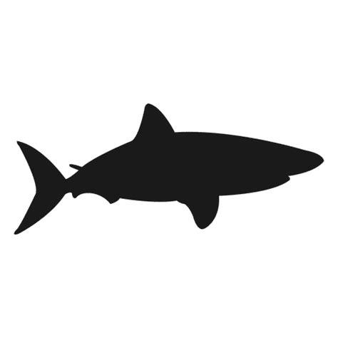 Reef Shark Silhouette PNG & SVG Design For T-Shirts