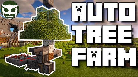 Automatic Tree Farm Create Minecraft