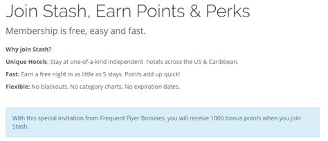 [Expired] 1,000 Points For Joining Stash Rewards (Hotel Loyalty Program ...