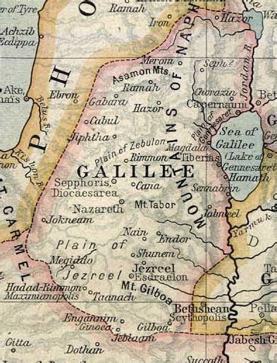 What is GALILEE? - WebBible Encyclopedia - ChristianAnswers.Net