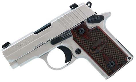 Sig Sauer P238 HDW .380ACP, SS, Wood Grips, Night Sights, SAO - Top Gun ...