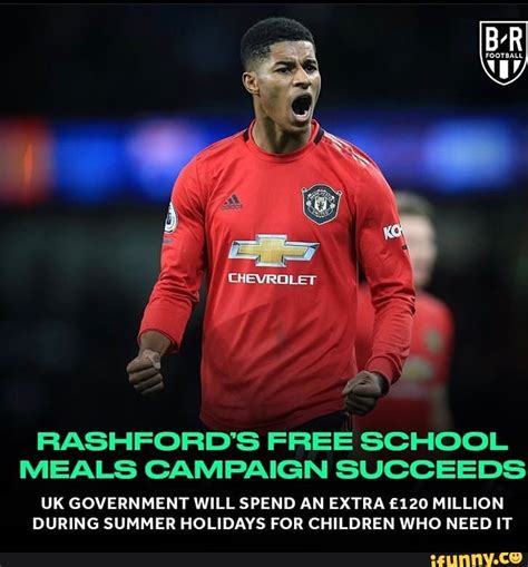 RASHFORD'S FREE SCHOOL MEALS CAMPAIGN SUCCEEDS UK GOVERNMENT WILL SPEND ...