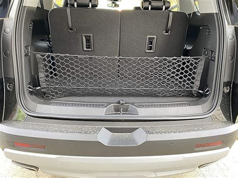 Envelope Style Automotive Elastic Trunk Mesh Cargo Net for GMC Acadia Accessories 2017-2023 ...