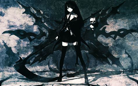 Anime Black Rock Shooter Dead Master Fondo de Pantalla Black Rock Shooter, Background Images ...