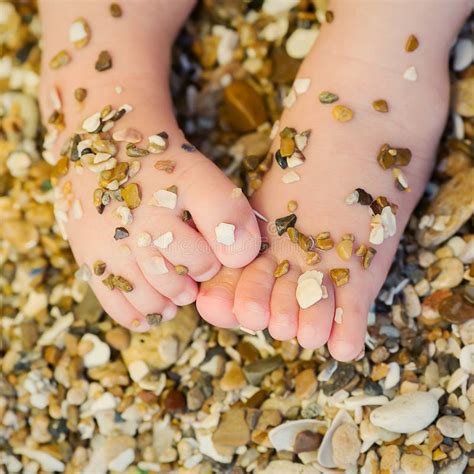 Children toe in the sand stock photo. Image of child - 59038222