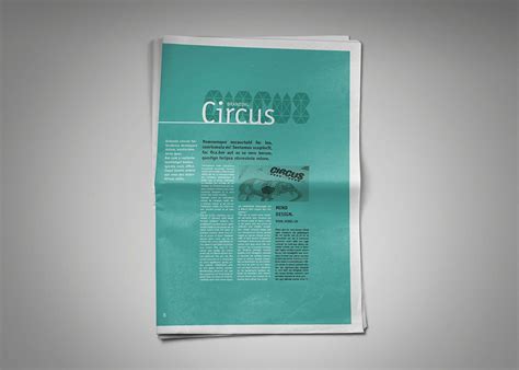 Tabloid / Newspaper "A /LAB" [Editorial Design] on Behance | Editorial ...