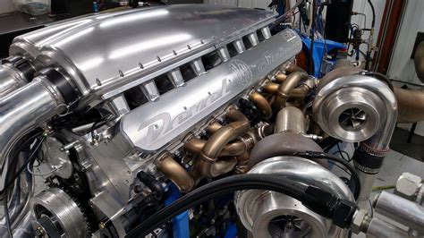 Steve Morris Engines 5000-hp, Quad-Turbo, 12.3-Liter V16