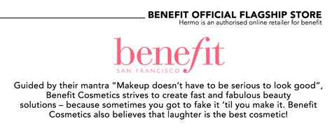 Benefit Cosmetics Logo - LogoDix