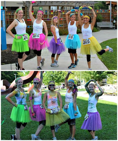 Color Run FAQ | Running in a Skirt | Color run outfit, Color run, Fun run outfit