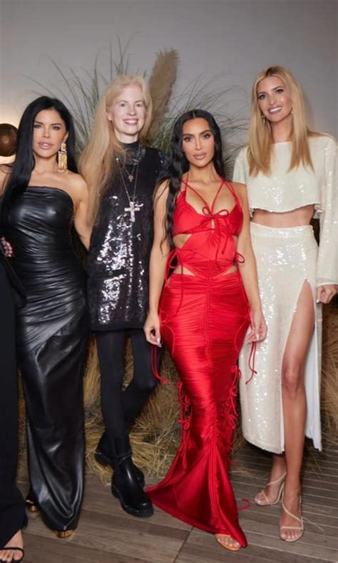 Kim Kardashian parties with Lauren Sanchez, Ivanka Trump and more ...