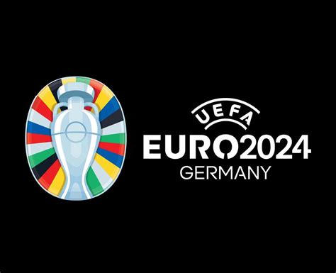 Euro 2024 Germany official logo With Name Symbol European Football ...