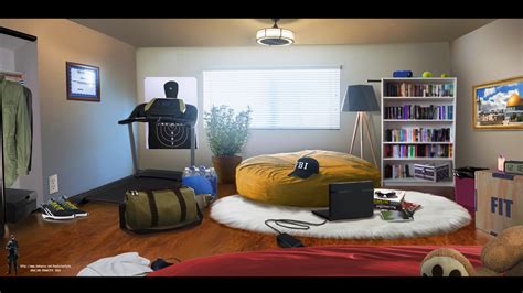 ArtStation - Ash room