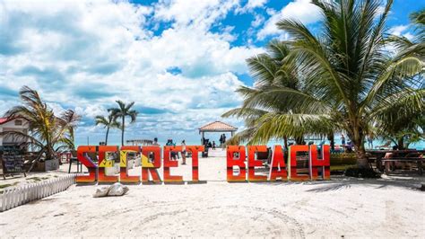 The Secret Beach in Ambergris Caye, Belize | Best Beaches in Belize