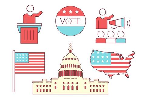 US Politics Icons 113692 Vector Art at Vecteezy