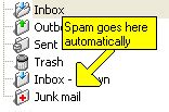 Spam Crusher for Outlook - Spam Filter plug-in for Outlook