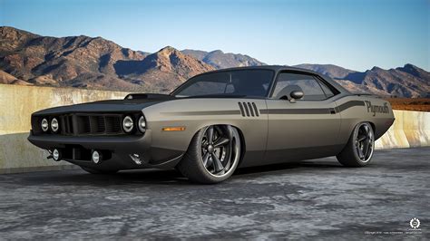 Plymouth Barracuda HD Wallpaper: A Classic Beauty