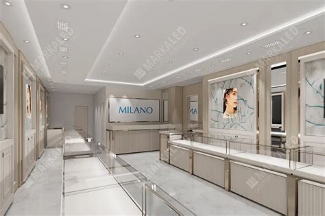 Jewelry Store Lighting Project New York – USA – MarkaLED Lighting